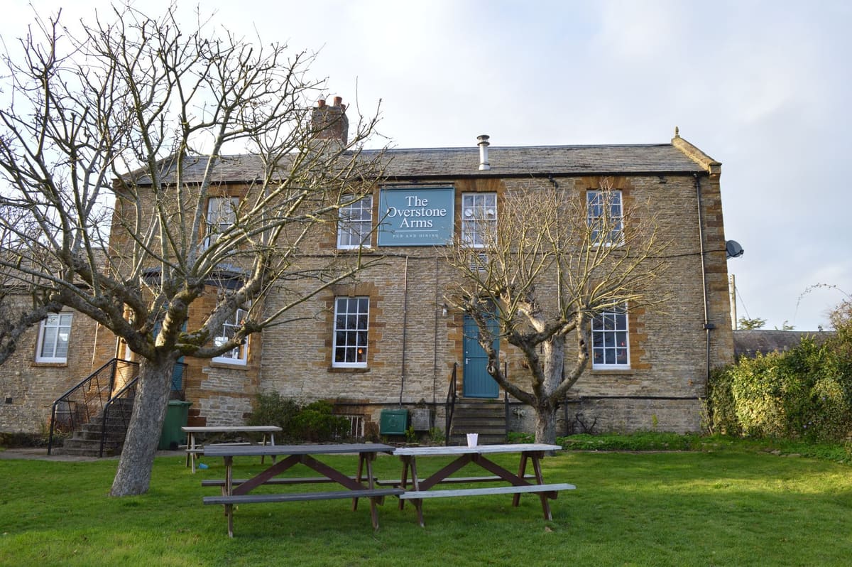 The Overstone Arms, Pub and Dining, Pytchley — daytime exterior